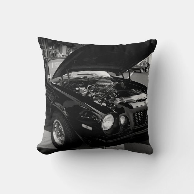 Cojín Decorativo Belleza negra (Anverso)