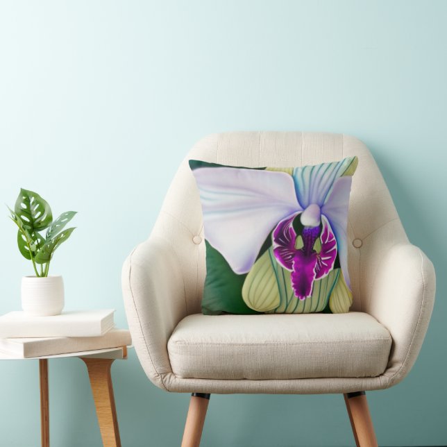 Cojín Decorativo Belleza Orquídea (Silla)