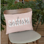 Cojín Decorativo Belleza rosa pastel moderna Personalizada<br><div class="desc">Belleza rosa pastel moderna Personalizada</div>