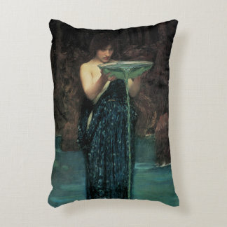Cojín Decorativo Bello Artes del Victorian, Circe Invidiosa por el