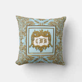 Cojín Decorativo Belmont Monograma Elegante