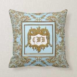 Cojín Decorativo Belmont Monograma Elegante