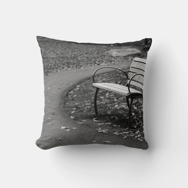 Cojín Decorativo Bench on the Walk (Anverso)