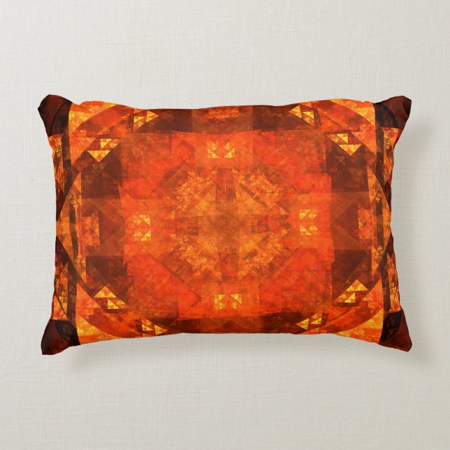 Cojín Decorativo Bendición Abstract Art Accent Pillow (Anverso)
