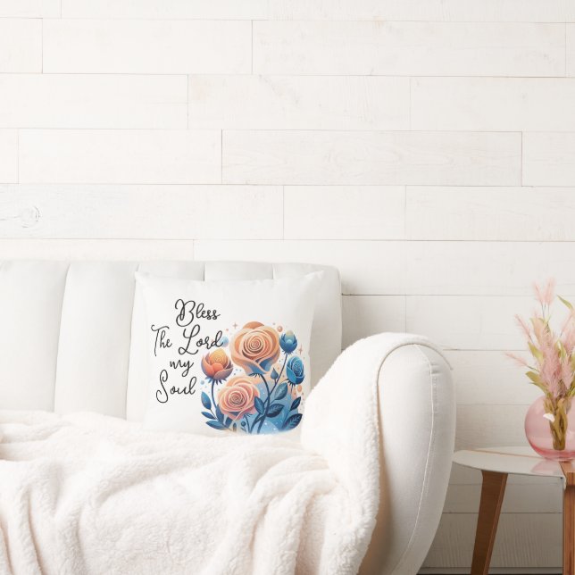 Cojín Decorativo Bendiciones El Señor Mi Alma (Sofá)