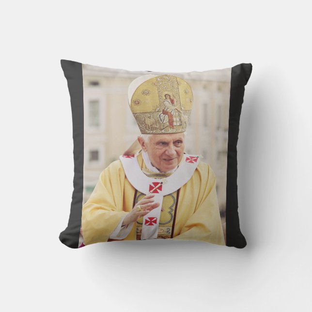 Cojín Decorativo Benedicto XVI (Anverso)