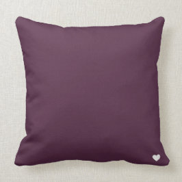Cojín Decorativo Berenjena Deep Purple de la berenjena
