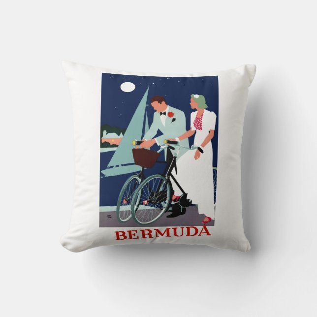 Cojín Decorativo Bermudas (Anverso)