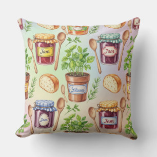 Cojín Decorativo Berry Jam por Natasha Us