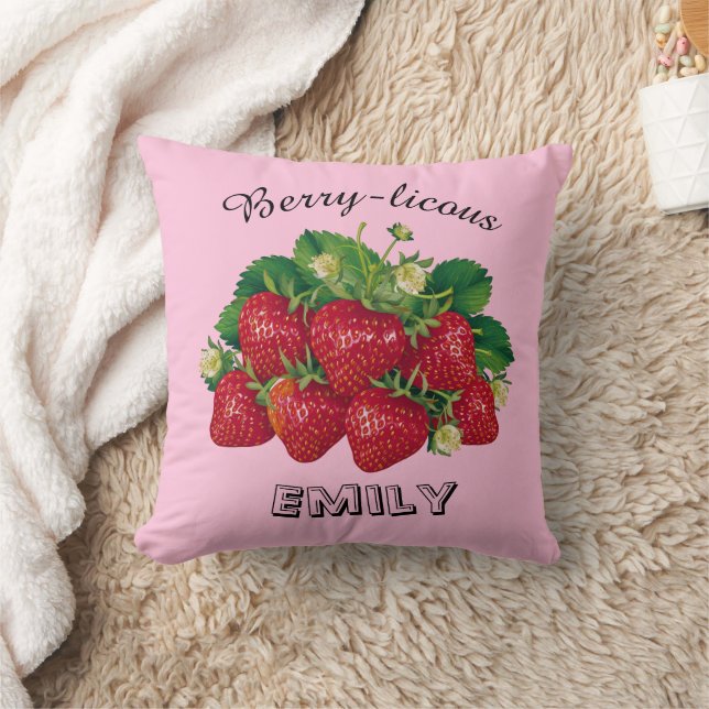 Cojín Decorativo Berry-licous (Manta)