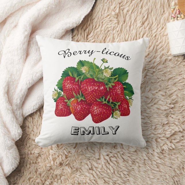 Cojín Decorativo Berry-licous (Manta)