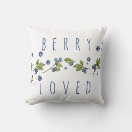 Cojín decorativo Berry Loved Blueberries