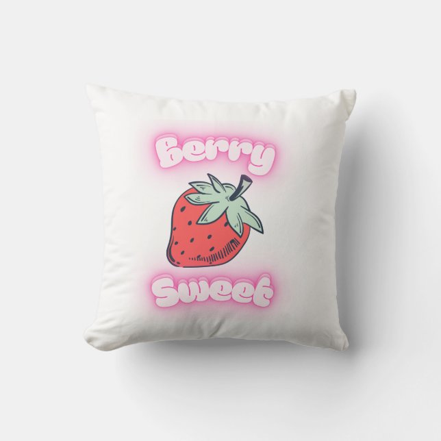 Cojín Decorativo Berry Sweet Tshirt (Anverso)