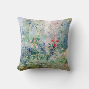 Cojín Decorativo Berthe Morisot - El jardín en Bougival