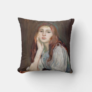 Cojín Decorativo Berthe Morisot - Julie soñando