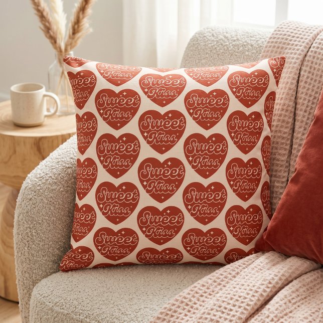 Cojín Decorativo Beso Dulce (Subido por el creador)
