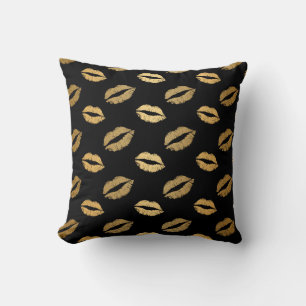 Cojín Decorativo Besos dorados