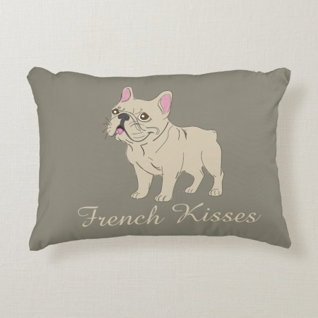 Cojín Decorativo Besos Franceses (Anverso)