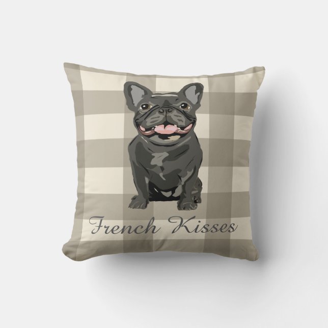 Cojín Decorativo Besos Franceses (Anverso)