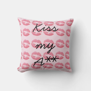 Cojín Decorativo Besos rosados increíbles
