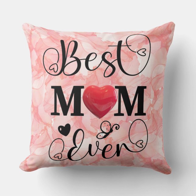 Cojín Decorativo Best Mom Even (Anverso)