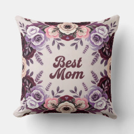 Cojín decorativo Best Mom Lavender
