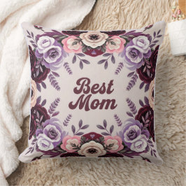 Cojín decorativo Best Mom Lavender