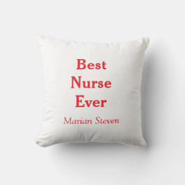 Cojín Decorativo Best nurse ever medical professional paramedical d