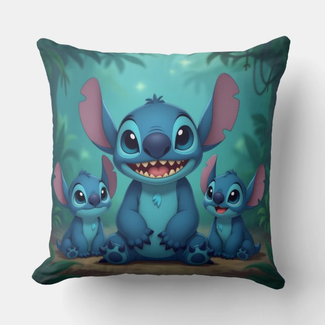 Cojín Decorativo Beste Freunde fürs Leben – Lilo & Stitch   (Anverso)