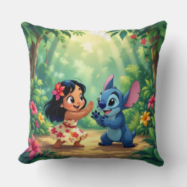 Cojín Decorativo Beste Freunde fürs Leben – Lilo & Stitch  