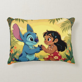 Cojín Decorativo Beste Freunde fürs Leben – Lilo & Stitch  