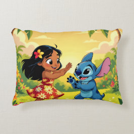 Cojín Decorativo Beste Freunde fürs Leben – Lilo & Stitch  