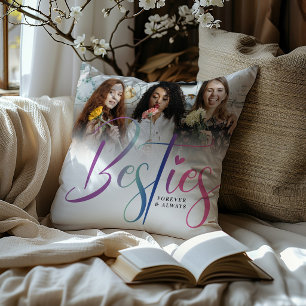 Cojín Decorativo Bestias arcoiris personalizados, foto y texto