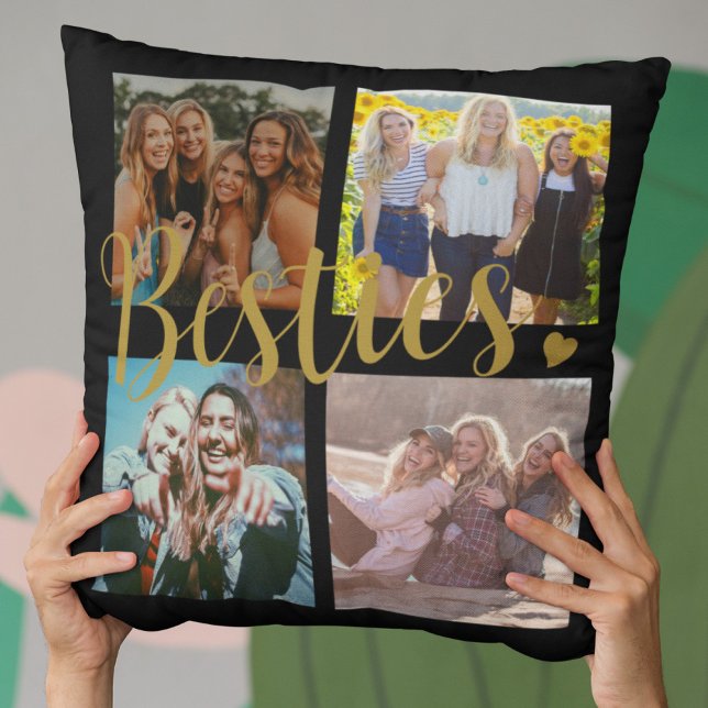 Cojín decorativo Besties Black Gold (Subido por el creador)