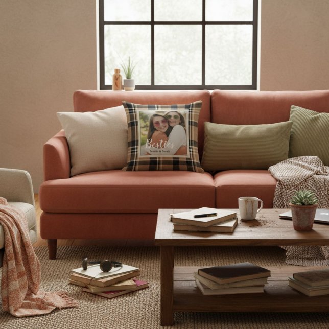 Cojín Decorativo Besties  forever bff friendship best friends (Subido por el creador)