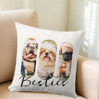 Besties Mascota Simple Modern Playful Three Photo