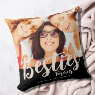 Cojín decorativo Besties Photo Name