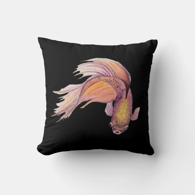 Cojín decorativo Betta Fish (Anverso)
