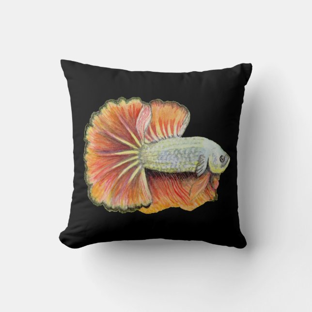 Cojín decorativo Betta Fish (Anverso)