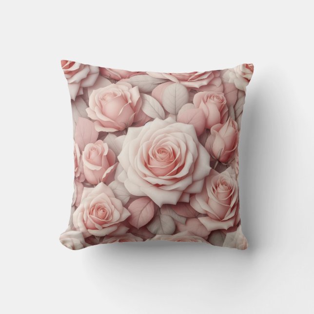 Cojín Decorativo Better in Pink Roses (Anverso)