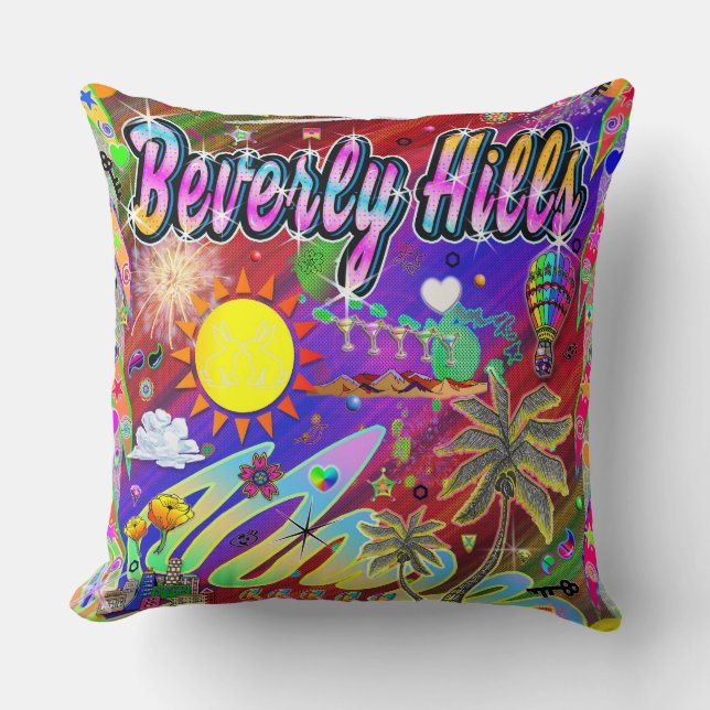 Cojín Decorativo Beverly Hills Nu Era Pillow (Anverso)