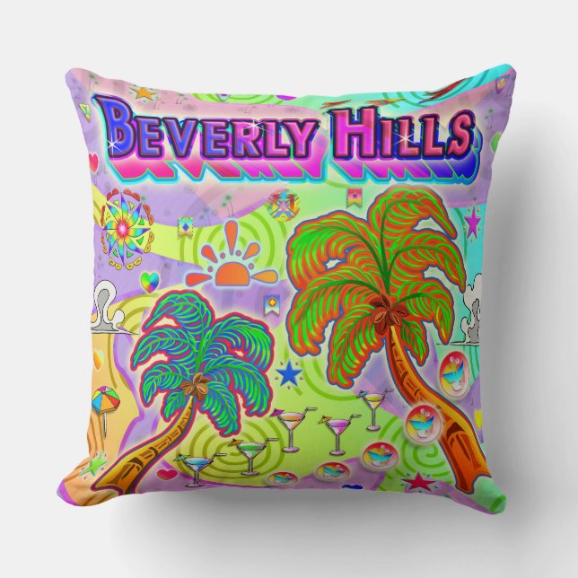 Cojín Decorativo Beverly Hills Vacation Target Pillow (Anverso)