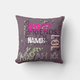 Cojín Decorativo BFF Regalos Mejores Amigos Personalizados