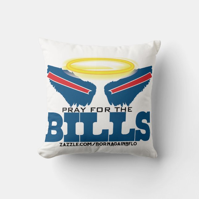 COJÍN DECORATIVO BFLO ROOM PRAY PILLOW (Anverso)