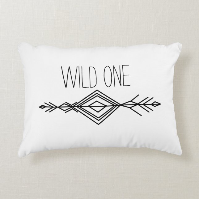 Cojín Decorativo Bho Tíbal Wild One Pillow (Anverso)