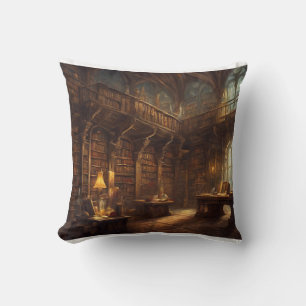 Cojín Decorativo Biblioteca de fantasías