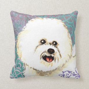 Cojín Decorativo Bichon elegante Frise