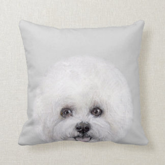 Cojín Decorativo Bichon Frise, original por el miart