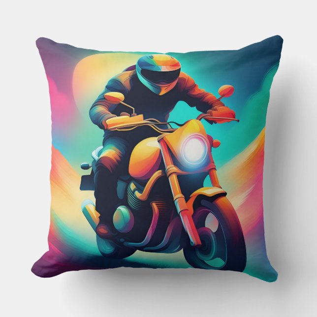 Cojín Decorativo bicicleta (Anverso)
