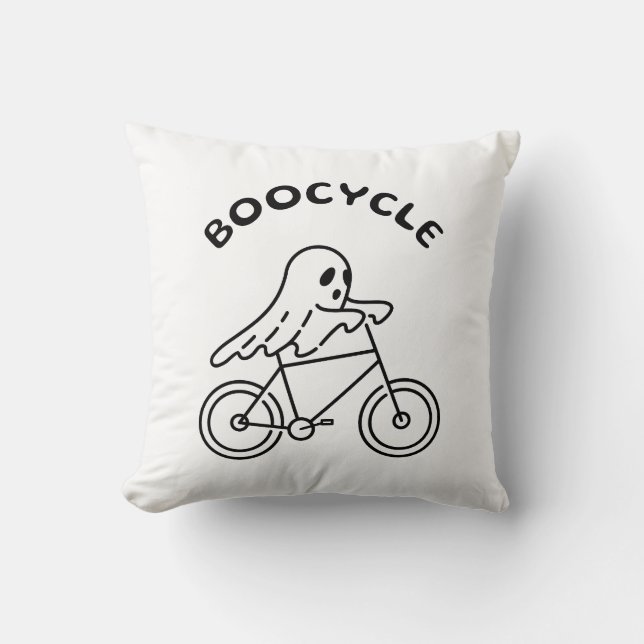 Cojín Decorativo Bicicleta (Anverso)